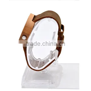 Leather Watch Strap Bamboo& Wood Smart Man Watch thumbnail-4