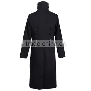 Devil Fashion 2015 Punk Long Coat in Winter CT009 thumbnail-6