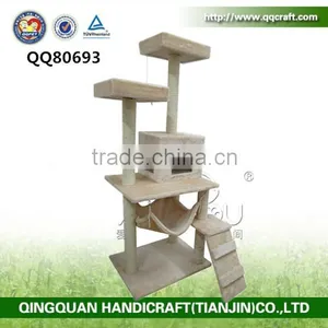 QQPET Wholesale Large Cat Trees ,Cat Scratching Tree, Cat Tree House thumbnail-1