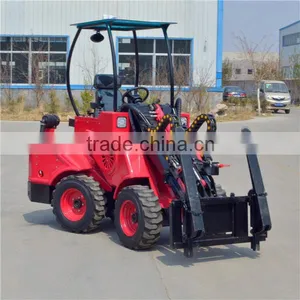 Rated Load Small Front End Wheel Loader Articulated thumbnail-2