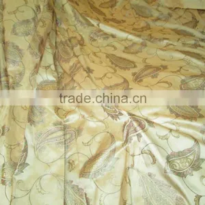 NEW YEAR PATTERN PINT SILK MATERIAL FABRIC thumbnail-1