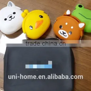 RoHS Certified Made in Taiwan Customized Branded Silicone Rubber Pouch Coin Bags for Daily Use thumbnail-1