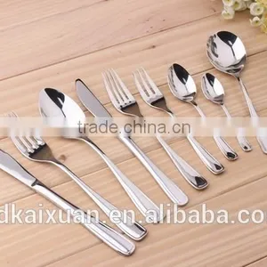 72pcs Stainless Steel Cutlery Set 18/10 Stainless Steel Flatware KX-S164 thumbnail-1