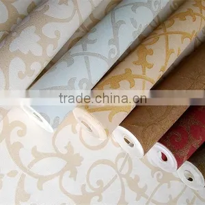 Red Pvc Vinyl String Heavy Wallpaper From Most Professional Wallpaper Manufacturer thumbnail-2
