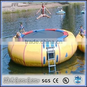2015 Hot Sale Steel Frame Inflatable Water Trampoline for Kids thumbnail-1