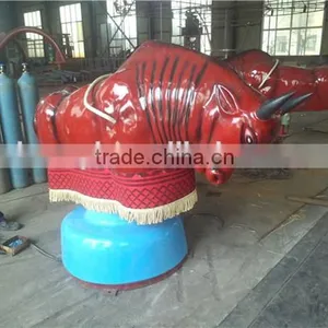 Customized Inflatable Bungee Bull Inflatable Bull Riding Machine Amusement Rides thumbnail-2