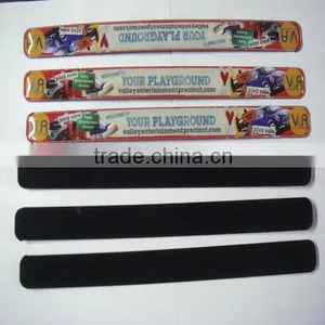 Plastic Reflective Slap Bracelets thumbnail-1
