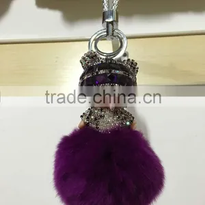 2015 Fashion Fox Fur Chain Dyed Color Chain thumbnail-3