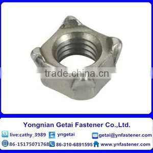 Square Nuts DIN928 Carbon Steel M10 Hot Dip Galvanizing thumbnail-2