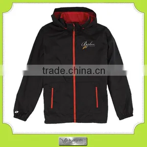 Custom Blue Printed no Hood Men's Wind Jacket thumbnail-6