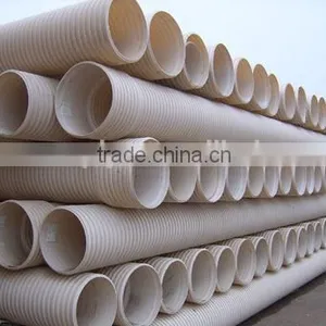 Non-pressure U-pvc Pipe Corrugted Pipe S1 S2 Draiange System thumbnail-1