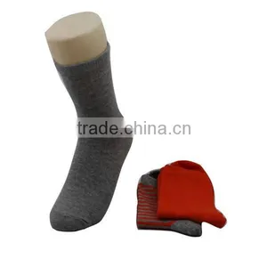 GSW-29 Wholesale High Quality Pure Gray Cotton Women Socks thumbnail-1