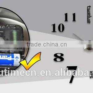 3D Removable Vinyl Decal EVA Clock Design Wall Sticker thumbnail-6