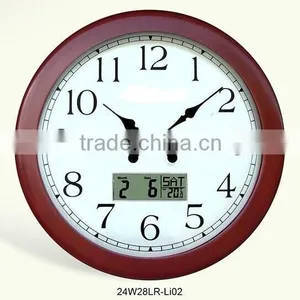 24 " Inch Large Wall Clock Quartz Big Size Wall Clock Wall Decor thumbnail-2