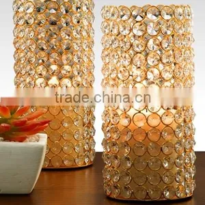 Crystal Beaded Votive Candle Holder Manufacturer thumbnail-1