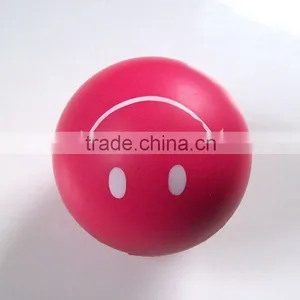 pu Smile Face Stress Ball thumbnail-1