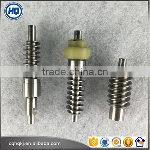 Customized Archimedes Inline Helical Small Module Elevator/motor Transmission Worm Gear From China thumbnail-1