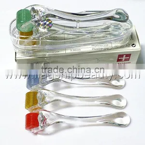 2016 Flagship ! Titanium Alloy Derma Roller Skin Roller Body Face Massage Roller thumbnail-2
