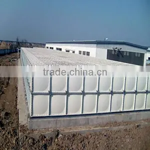 Top Quality 10000 Liter GRP Water Storage Tank/fiberglass Plastic Water Tank and SMC Modular Water Tank thumbnail-1