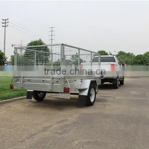 8x5 Chequer Plate Fully Welded Trailers/box Trailer/tipping Trailer/Australia Trailer thumbnail-2