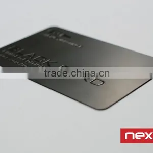 Matt Colorful Silk Screen Printing Metal Card thumbnail-4