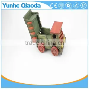 Dumper Truck Wooden Toy Vehicle Encourages Hours of Imaginative Play thumbnail-4