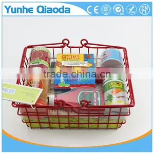 Fun Durable Wooden Food Set for Years of Play Wooden a Basket of Seasoning Bundle Wood Version thumbnail-1