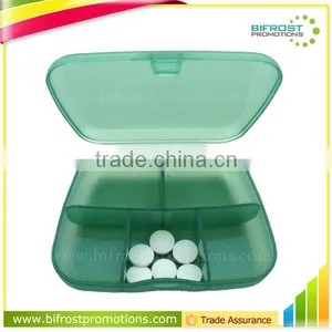 5 Compartment Plastic Wallet Mini Pill Box thumbnail-1