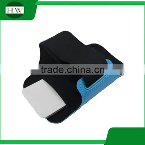 Outdoor Sport Accessories Logo Printed Luminous Armband Running Stretch Led Mobile Phone Armbag Arm Band thumbnail-2