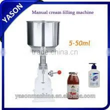 5-50ml Manual Type Cream Filling Machine for Shampoo, Ice Cream, Lotion, Paste, Jam thumbnail-1