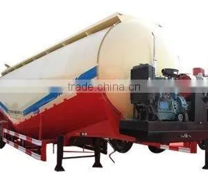 HOWO Bulk Cement Trailer thumbnail-1
