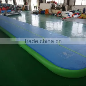 High Quality Double Wall Fabric Inflatable Gym Air Tumble Track For Sale thumbnail-4