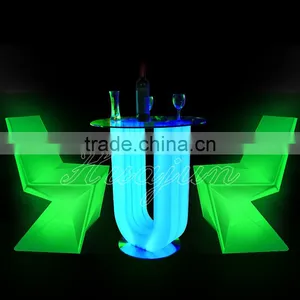 Modern Outdoor Rechargeable Battery Illuminated Led Sofa for Party, Event thumbnail-4
