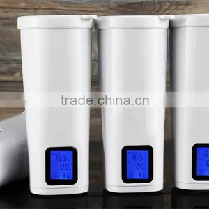 The Music of the Smart Glass USB Stainless Steel Automatic Reminding Thermal Insulation Cup Intelligent Display Glass thumbnail-1