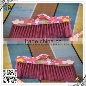 Good Quality Water Transfer Printing Plastic Broom/ Sweeping Brush thumbnail-1