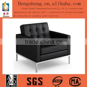 Florence Knoll Corner Sofa , Sectional Leather Sofa / Sofa Set BY2710 thumbnail-1
