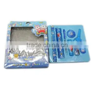 Pencil Ballpen Eraser Ruler Back to School Set in Color Box thumbnail-1