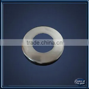 Shiny Stainless Steel Flat Round Base Cover thumbnail-1