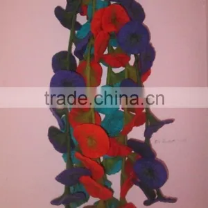 High Quality Handmade Wool Felt Decorative Garland /Wool Flower/ Artificial Flower /Tulip thumbnail-1
