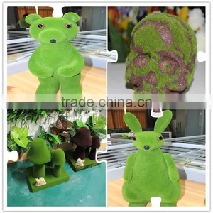 Green Decoration Wire Animals, Moss Topiary Garden Decoration, Artificial Moss Topiary Animals thumbnail-1