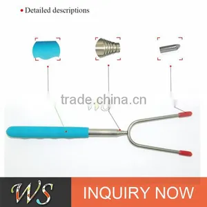 Extendable BBQ Hot Dog Forks BBQ Accessory thumbnail-5