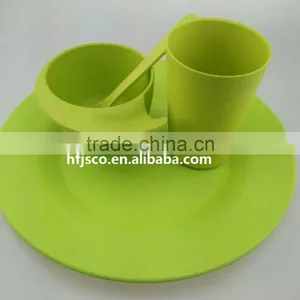 Low Price Best Design Traditional Bamboo Fiber Dinner Set thumbnail-1
