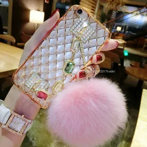 Luxury Diamond Soft Housing Shell Cell Phone Cover Case Silicone Mobile Phone Cases for IPhone7/7Plus/6/6s/6plus/6splus thumbnail-2