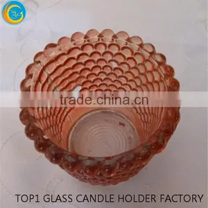 Red Tea Lights Holders for Church Wedding Decorations thumbnail-6