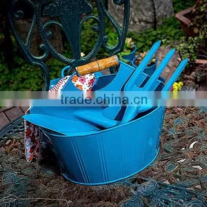 Promotional Colorful Oval Metal Beer Ice Bucket thumbnail-4