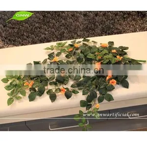 GNW FLV021 Dollhouse Miniatures Clay Plant Flower Daisy Stuffed Vine Leaves thumbnail-2