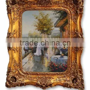 FA-248G-01 Leading Vintage Hand Oil Paintings for Vertical and Horizontal Hanging thumbnail-1