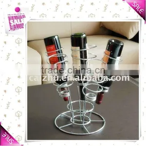 China Supplier Caizhu Fashion Handicraft Wine Rack thumbnail-1