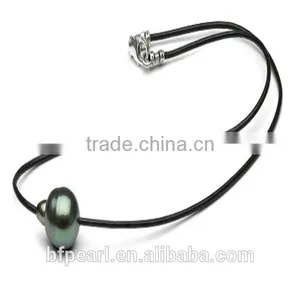 Unisex Baroque Big Tahitian Pearl Pendant Designs thumbnail-1