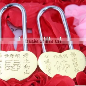 Heart Shape Zinc Alloy Padlock thumbnail-1